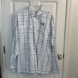 Under armour heat gear long sleeve shirt. UA fishing